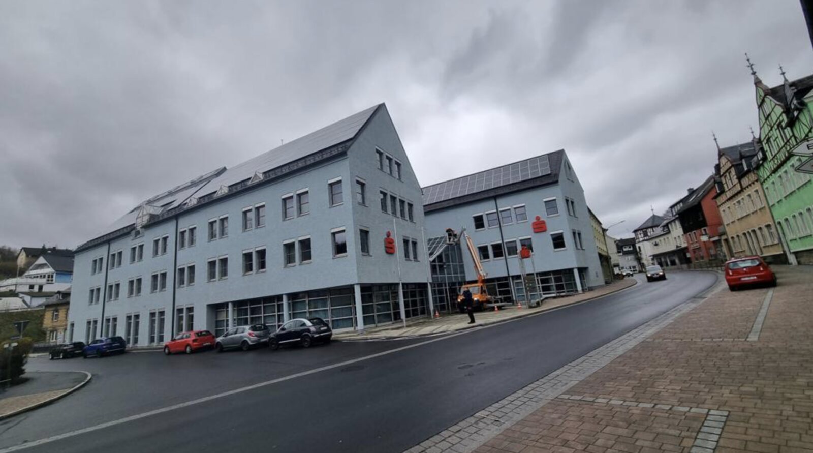 Verwaltungsgebäude Photovoltaik